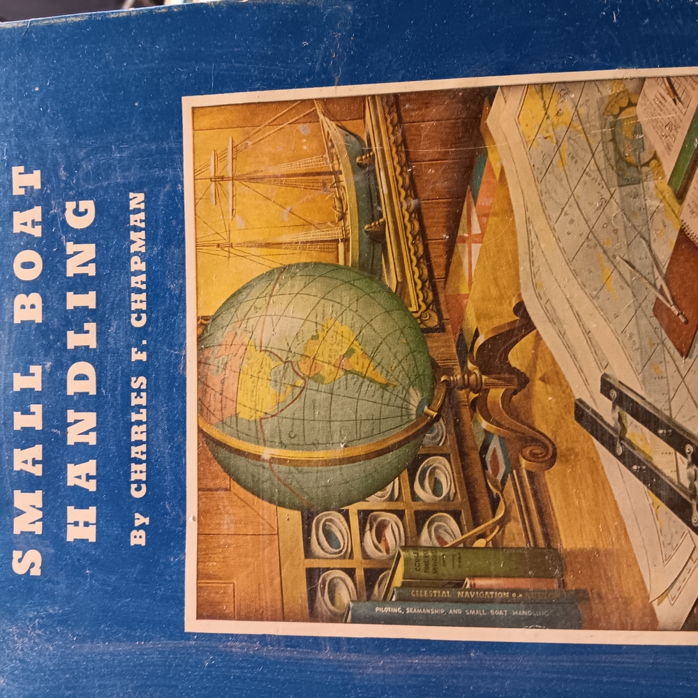 Small Boat Handling by Charles F. Chapman - Blue Cover